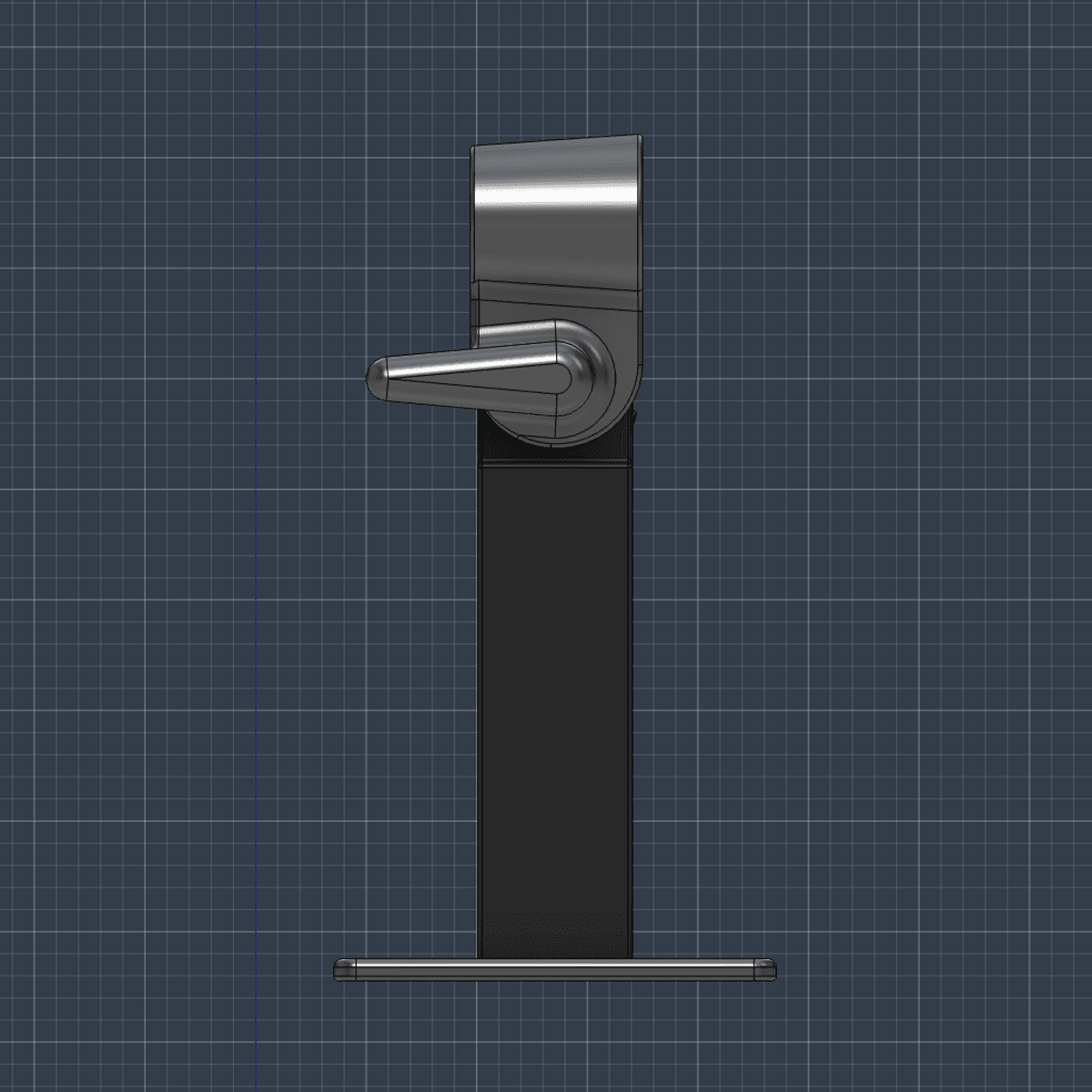 Minimalistyczny statyw mikrofonowy (Projekt Mic-Stand 180)
