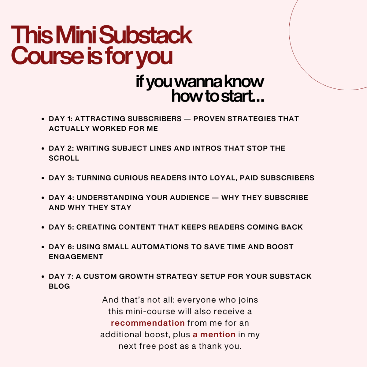 Substack Growth Mastery: The 7‑Day Course to Grow Your Subscribers in 2026