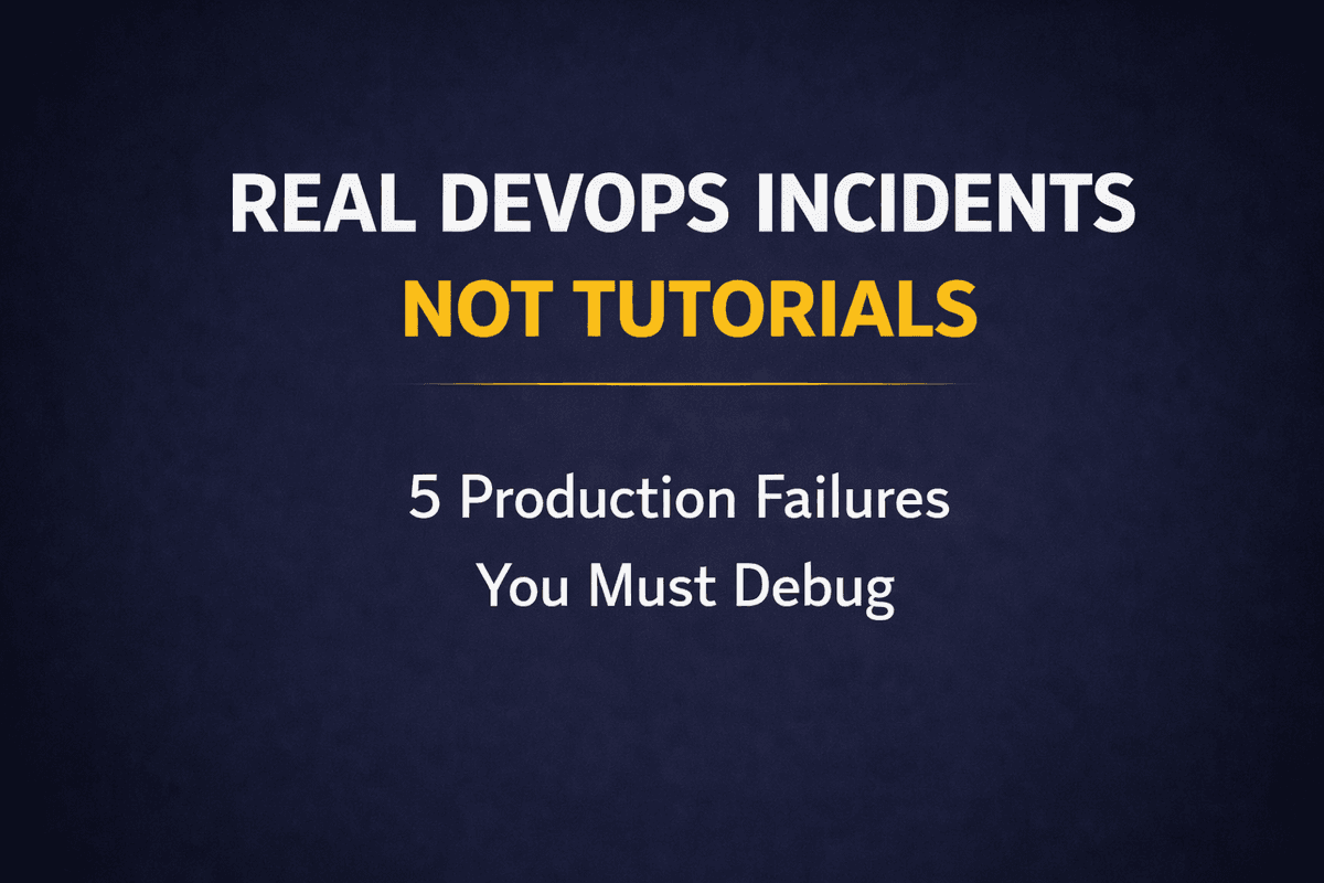 5 Real Production Failures You Must Debug