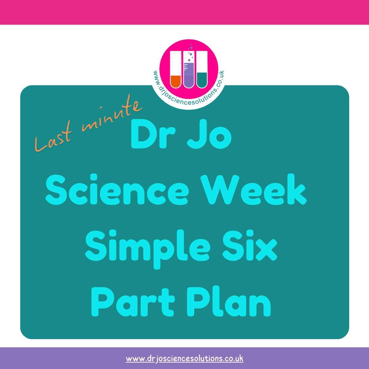 FREE Science Week Plan