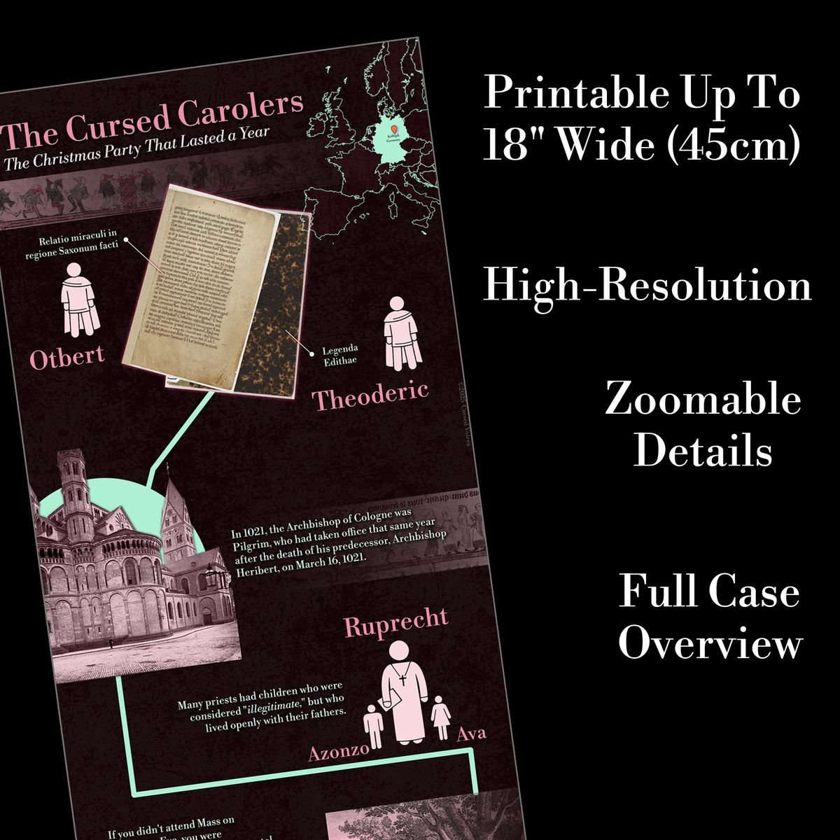 Cursed Carolers of Kölbigk - Infographic & Episode Resources