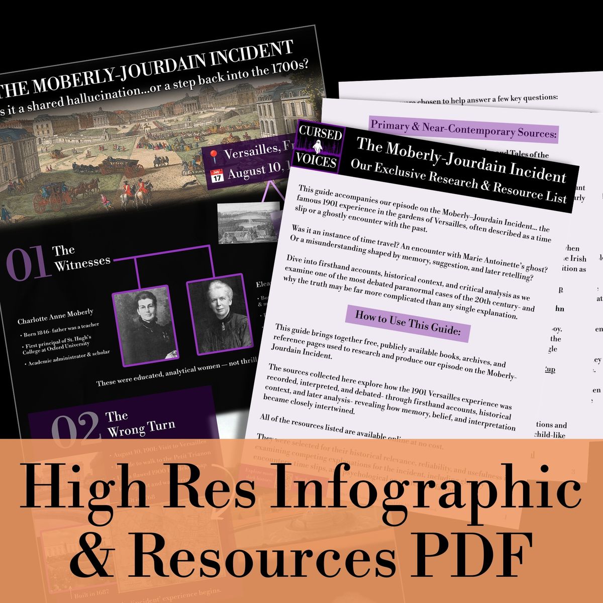 The Moberly Jourdain Incident - Infographic & Episode Resources