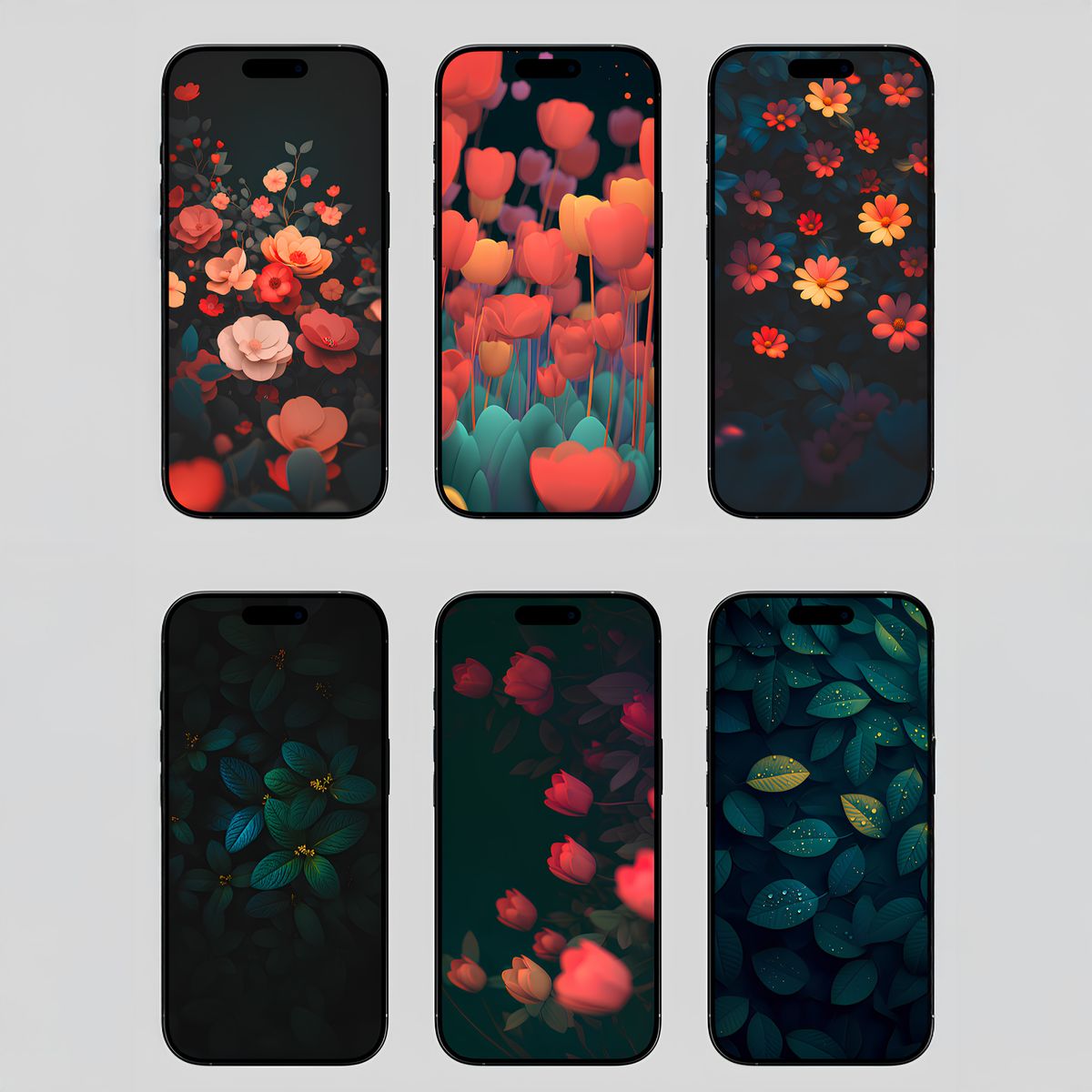 Botanical Pulse - Mobile/Desktop Wallpapers