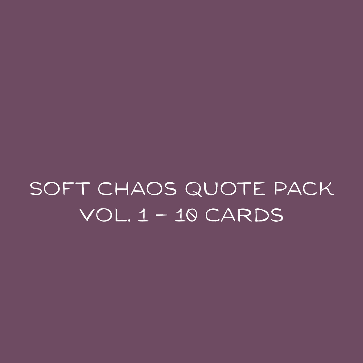 Soft Chaos Bundle Pack