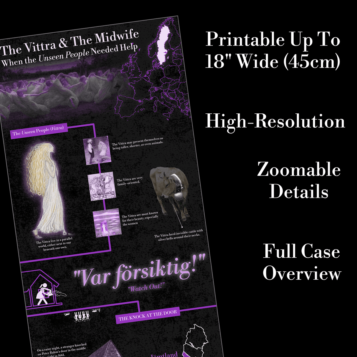 The Vittra (Unseen People) Encounter of 1661 - Infographic & Episode Resources