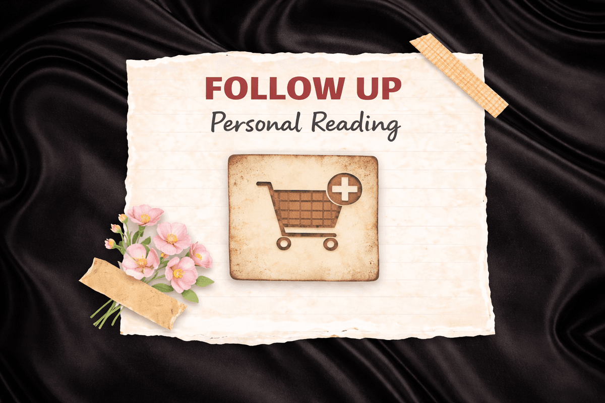 Add a Follow-Up Question to your previous Pre-Recorded Personal Reading