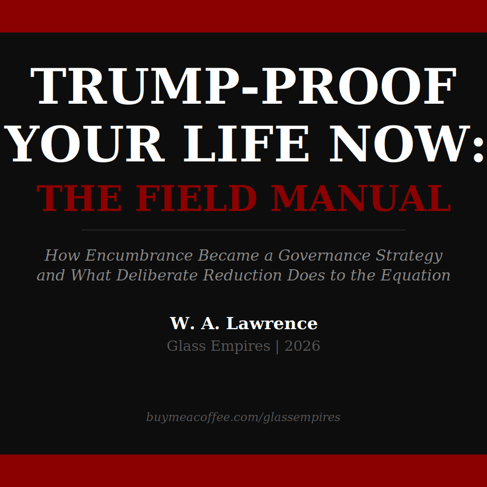GLASS EMPIRES FIELD MANUAL TRUMP-PROOF YOUR LIFE NOW: THE FIELD MANUAL