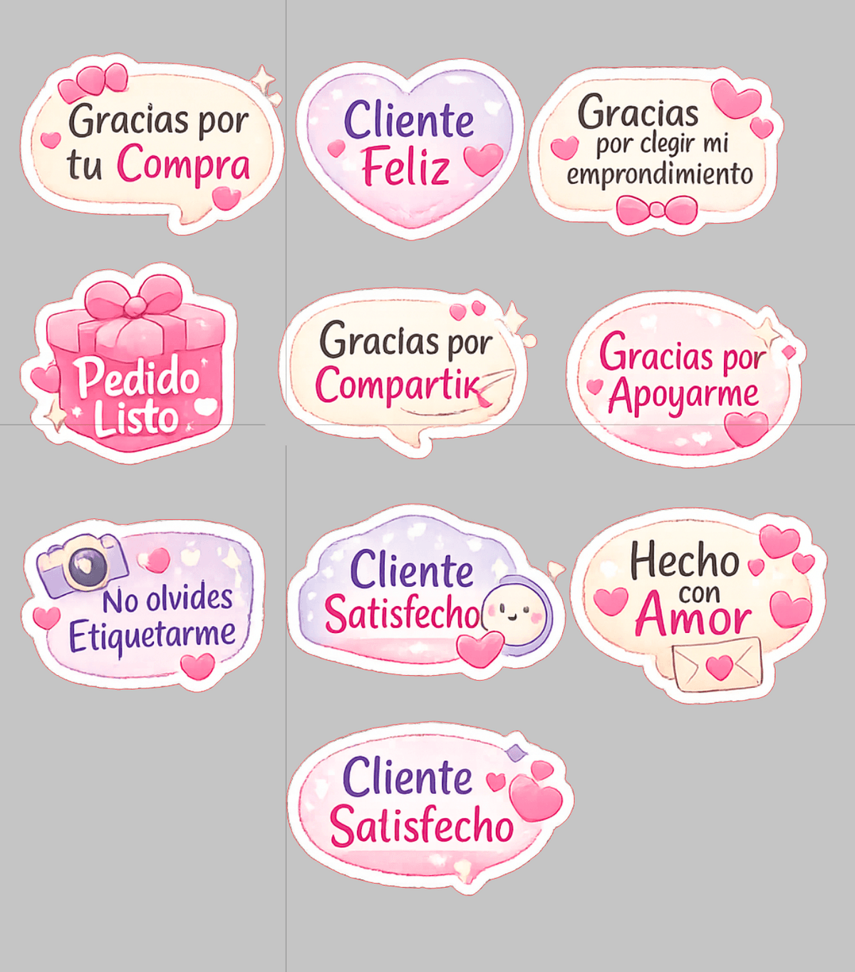 Stickers para Emprendimiento