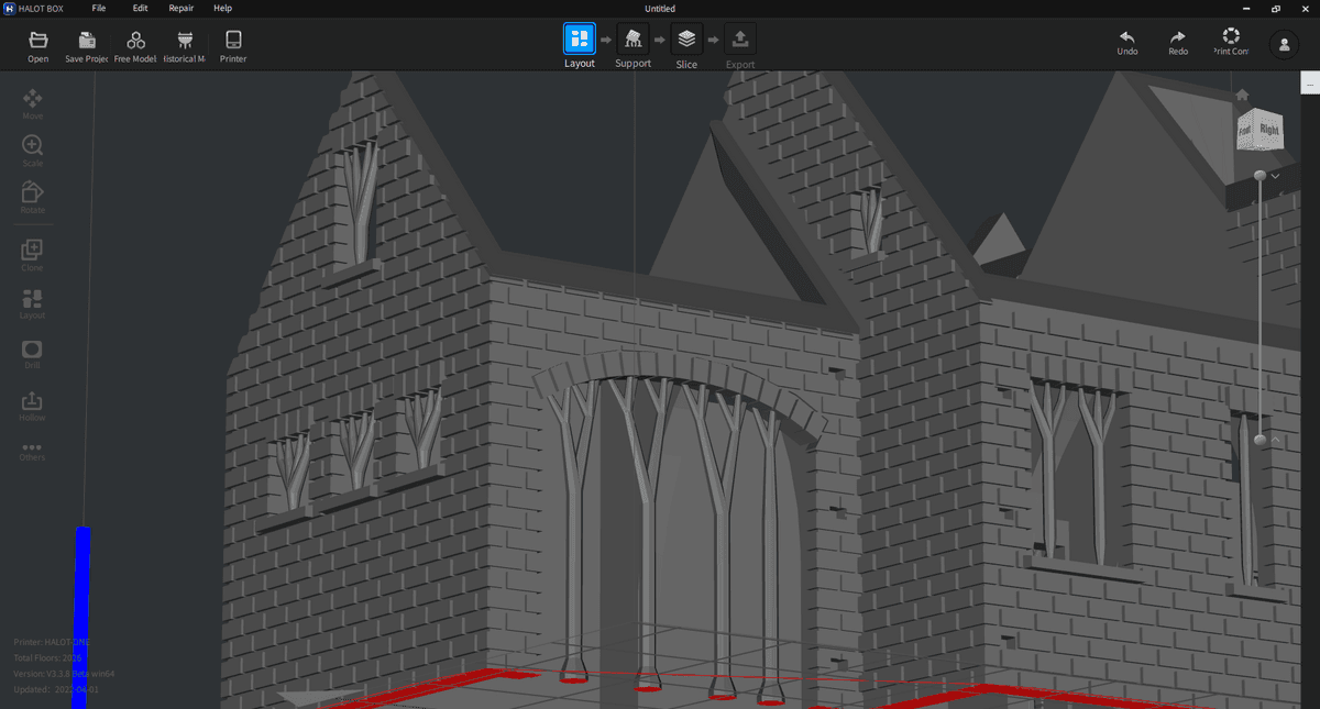 Wijnberg House_001 - 3D Printable HO Scale House