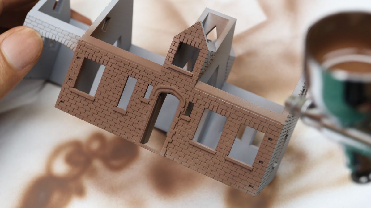 Wijnberg House_001 - 3D Printable HO Scale House