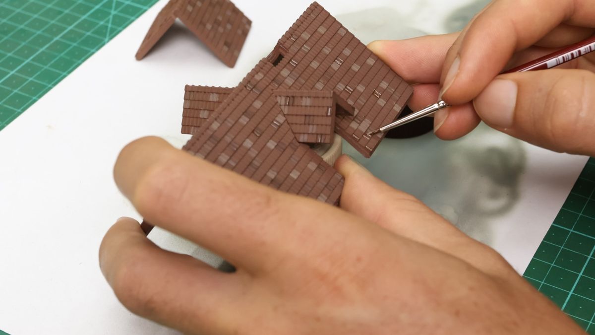 Wijnberg House_001 - 3D Printable HO Scale House