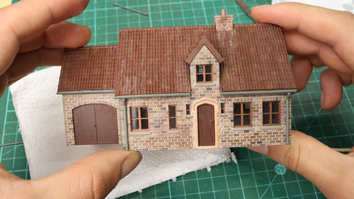 Wijnberg House_001 - 3D Printable HO Scale House