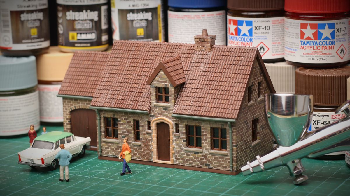 Wijnberg House_001 - 3D Printable HO Scale House