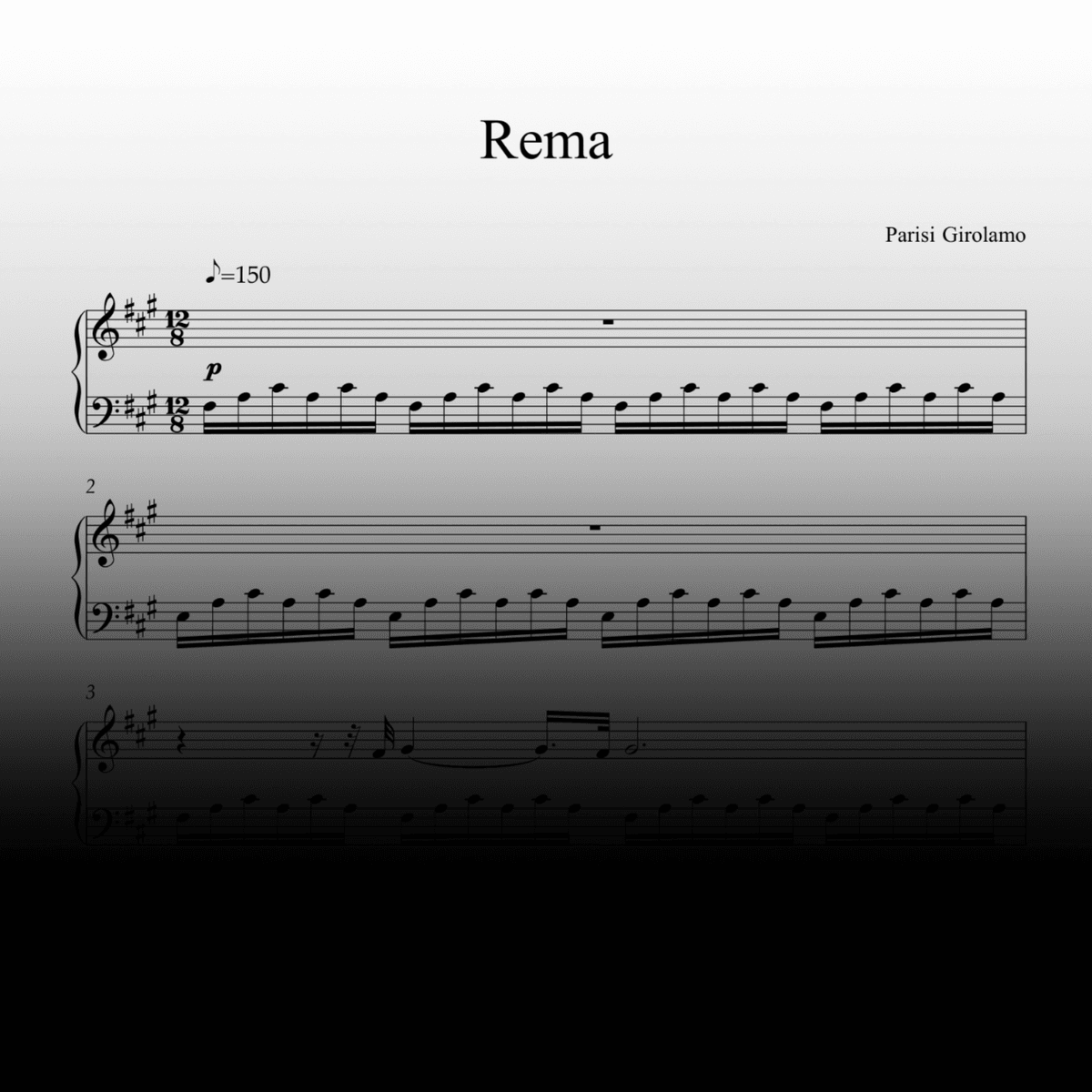 REMA - Piano Sheet Music + MP3