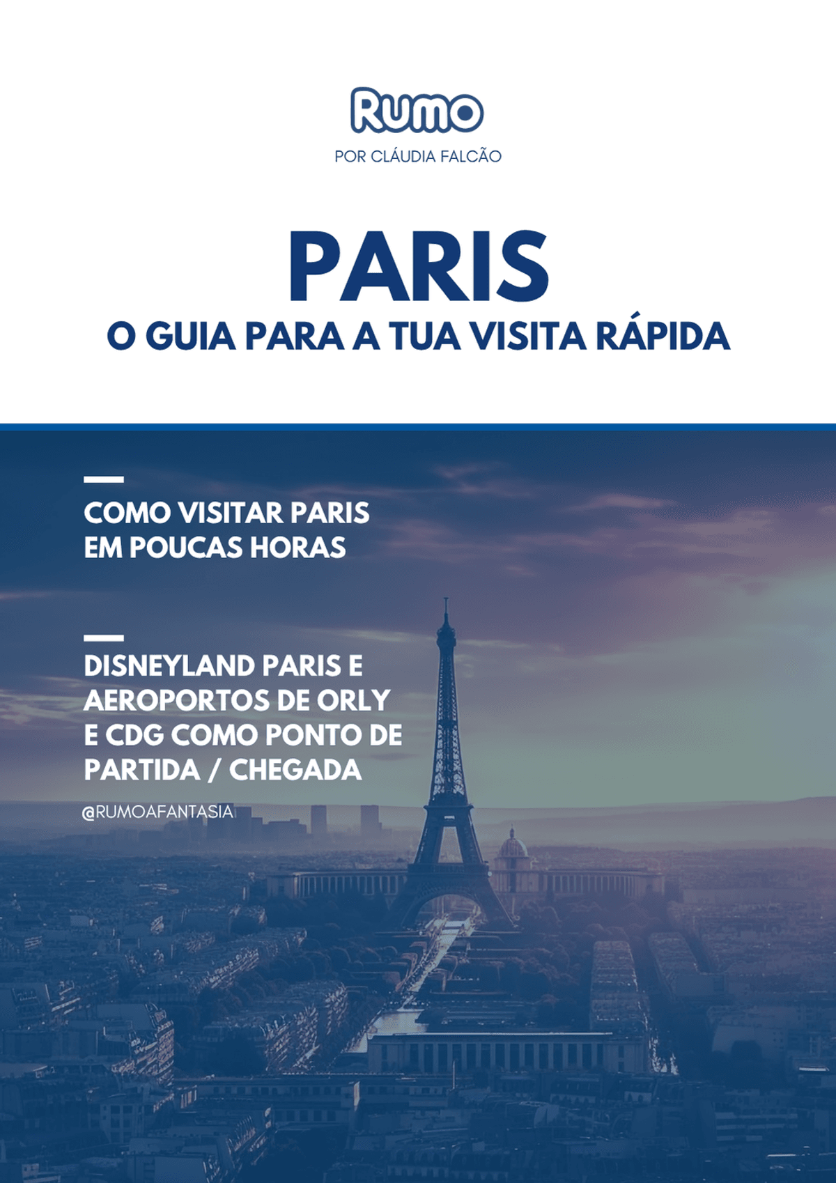 GUIA - UMAS HORAS POR PARIS - Por Claudia Falcao