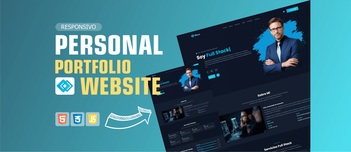Sitio Web Responsivo Para Portafolio Personal Brian