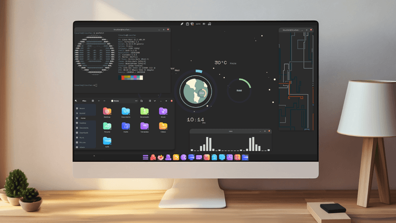 How to make your Linux Mint Cinnamon Desktop Look Unique | Stellar Dust ...