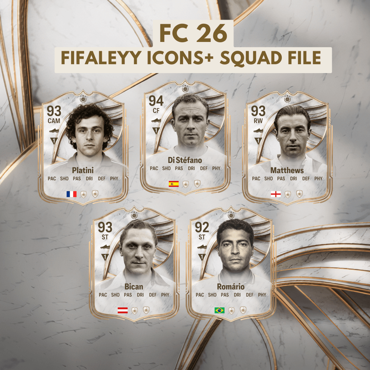 FC26 fifaleyy Icons+ squad file - Buymeacoffee