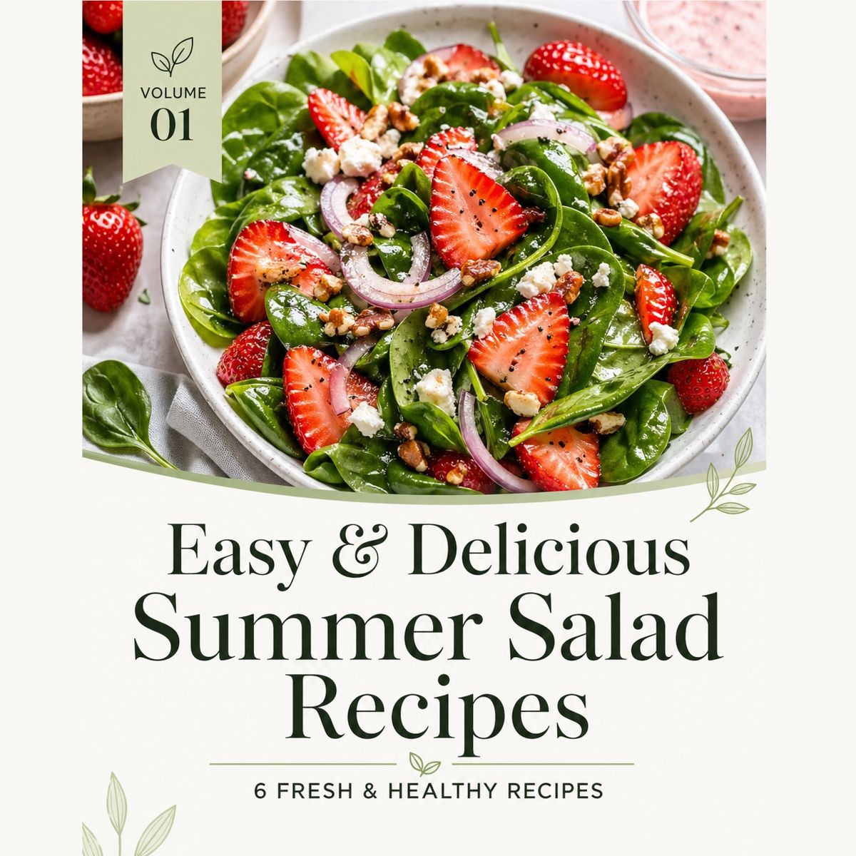 Easy & Delicious Summer Salad Recipes: Volume 01