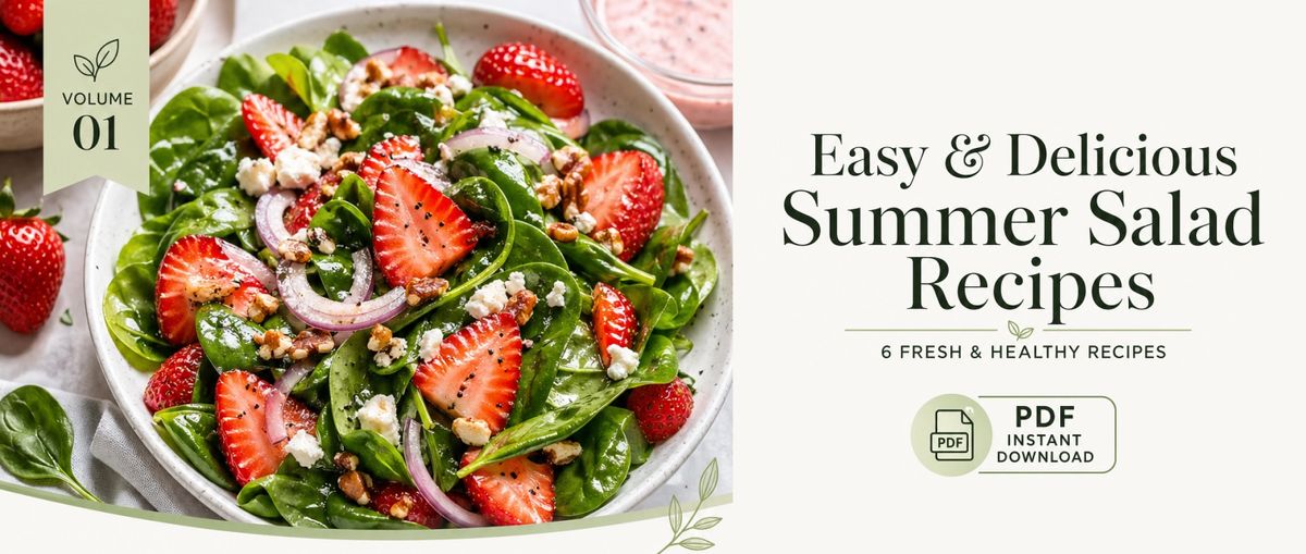 Easy & Delicious Summer Salad Recipes: Volume 01
