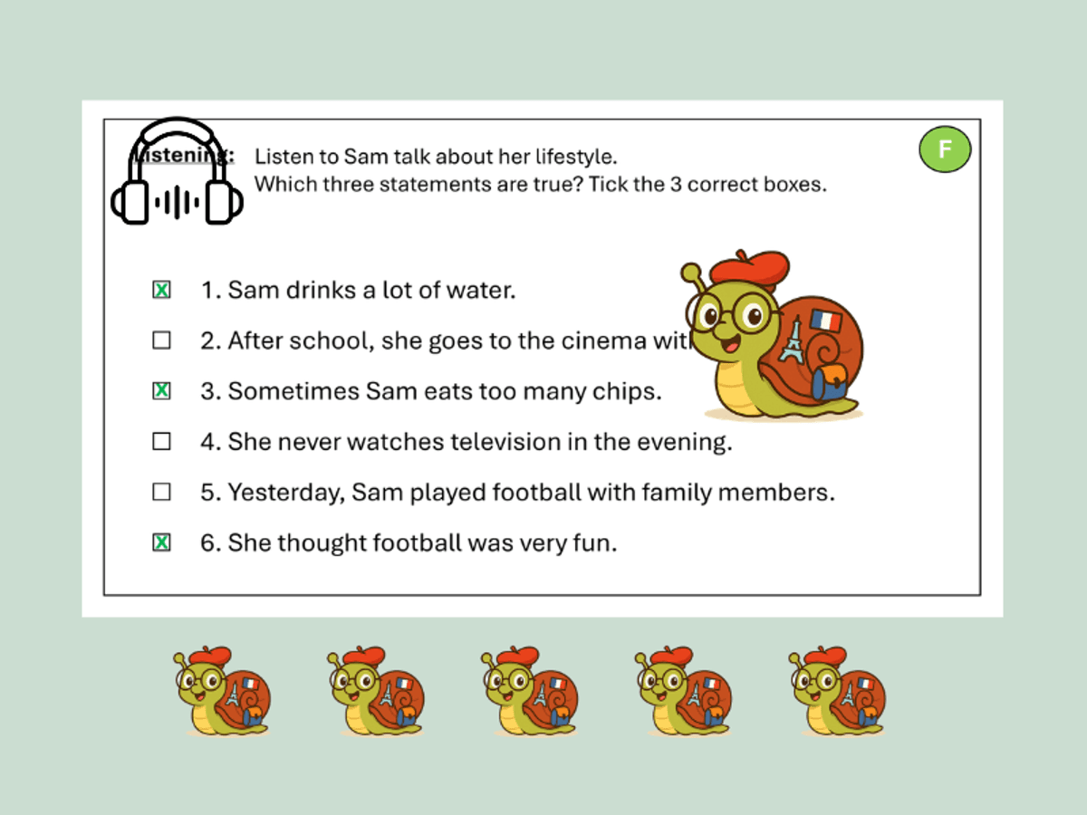 GCSE French Edexcel 2024 Revision Lesson – Lifestyle and Wellbeing | Listening Reading Writing | Foundation Higher