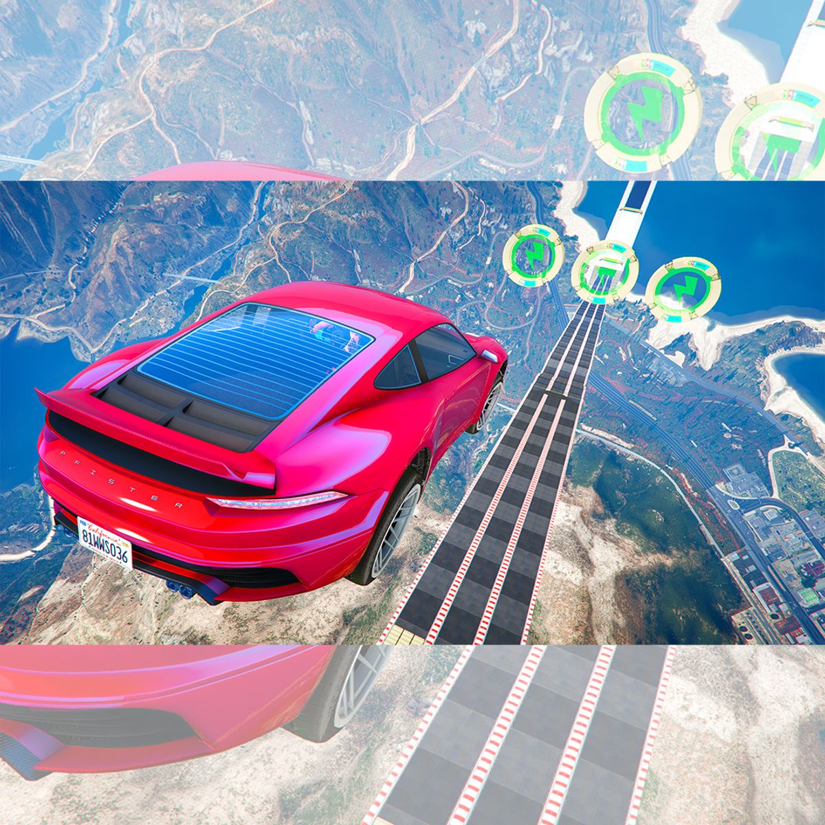 GTA 5 Mega Ramp No Copyright Gameplay 4K 60fps | 1132