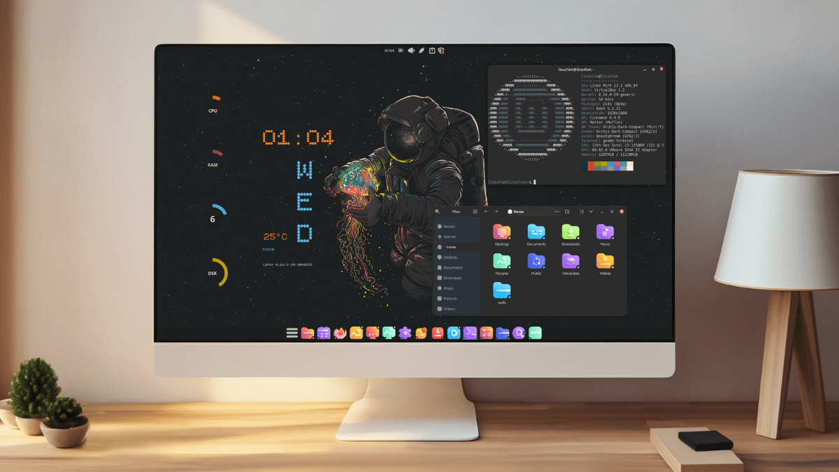 How To Make Your Linux Mint Desktop Look Good With Conky - Buymeacoffee