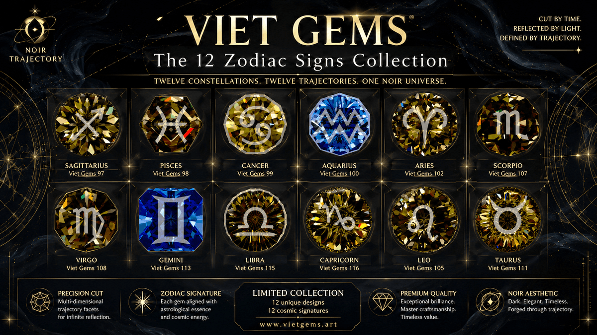 The 12 Zodiac Signs Collection