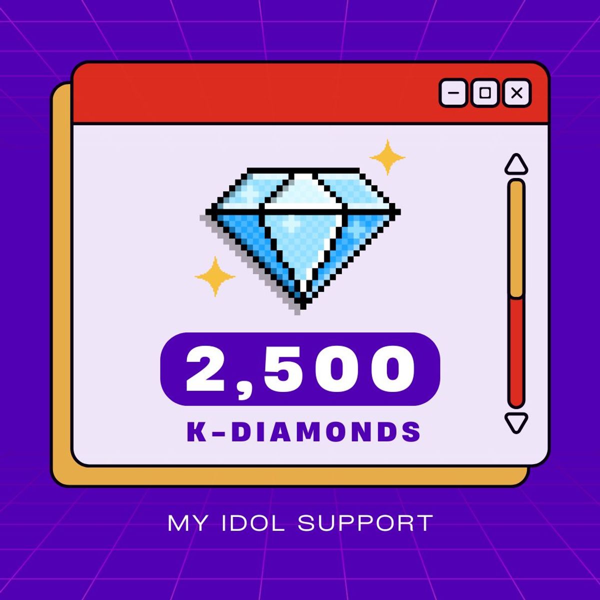 2,500 K-Diamonds 💎