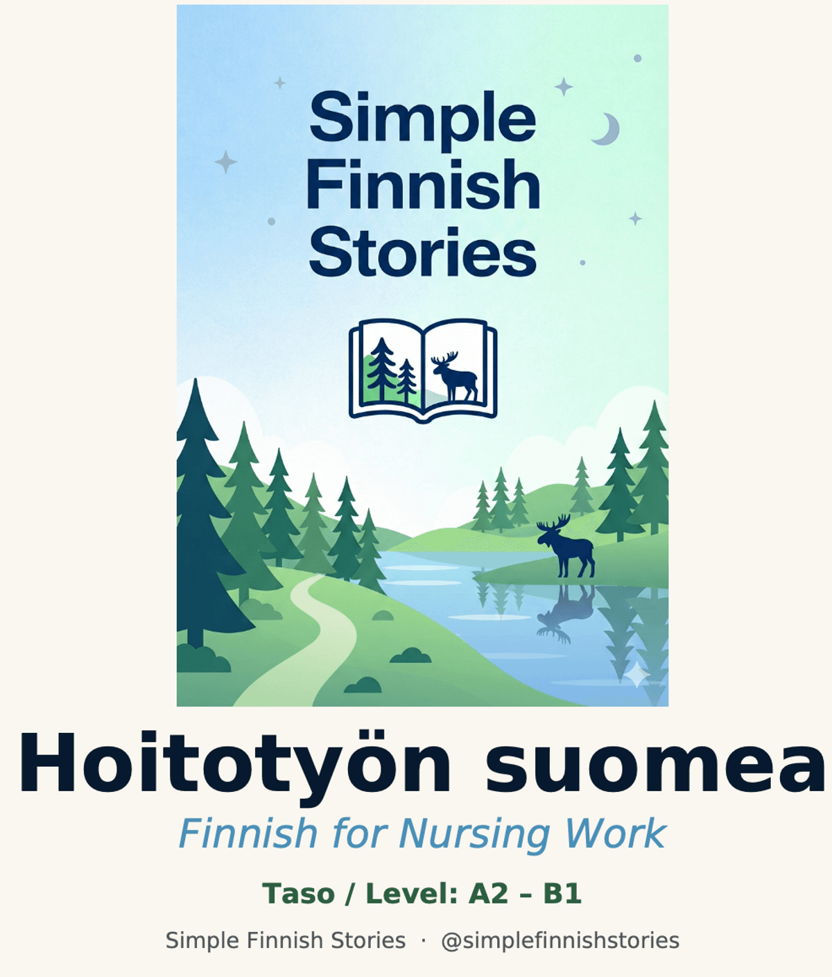 Finnish for Nursing Work (Hoitotyön suomea) - A2-B1 Study Guide