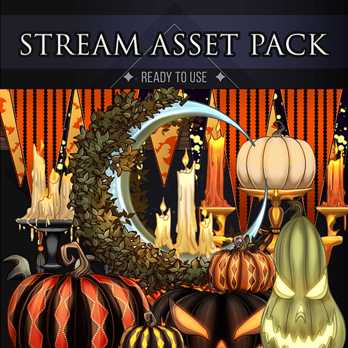 Halloween pack | Stream Asset Pack