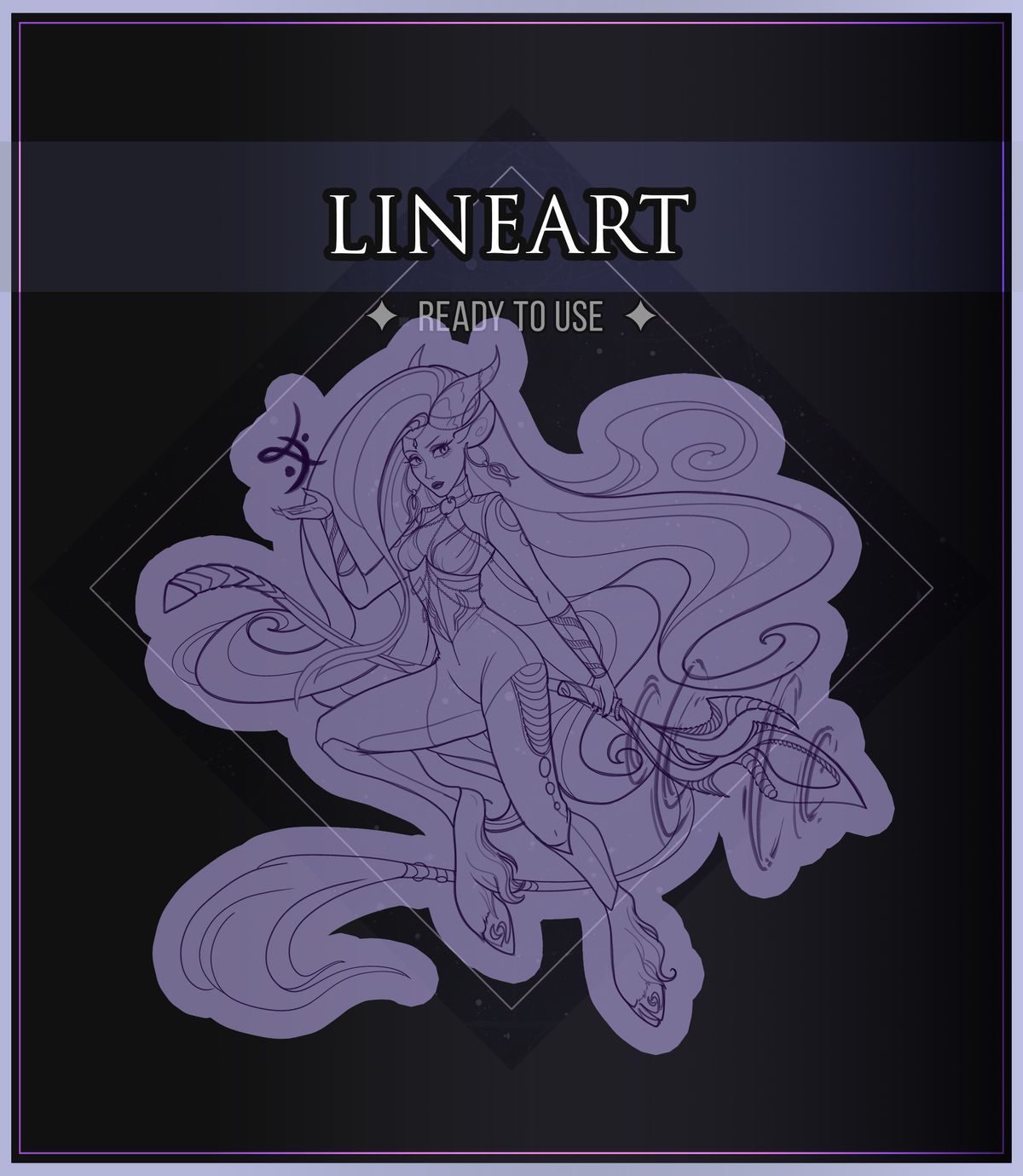 Ponae lineart P2U (Fullbody)
