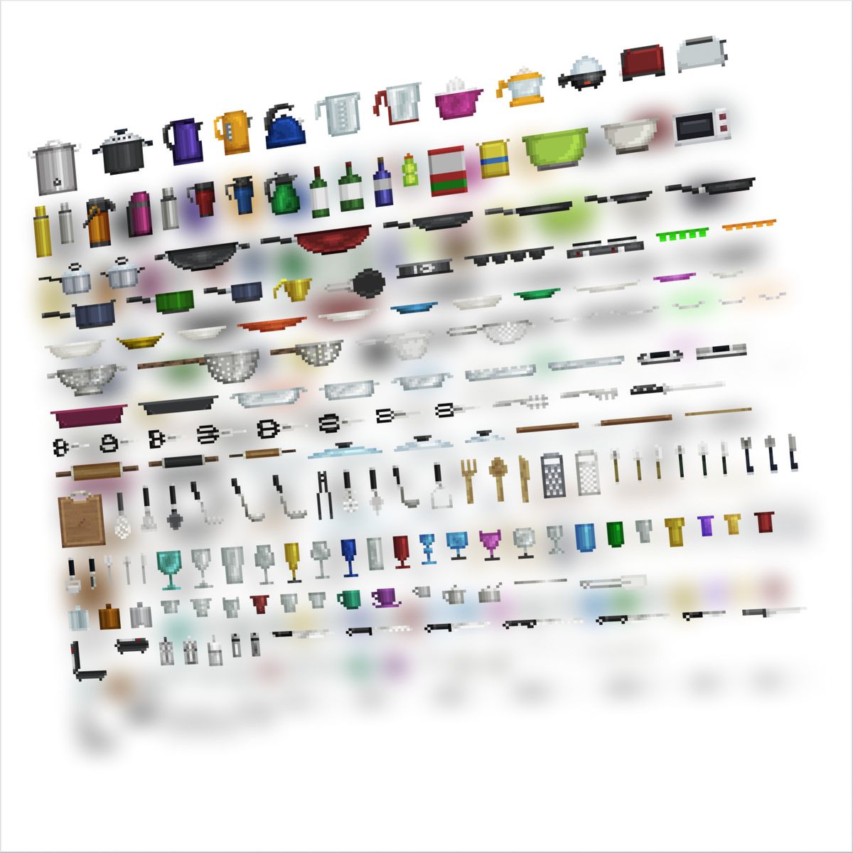 PSRC 2D Sprites - Kitchen Gear