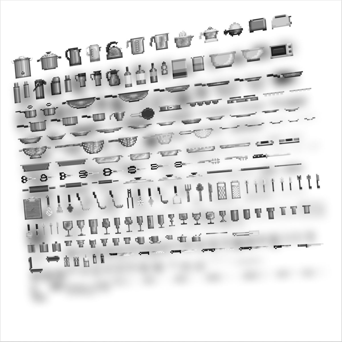 PSRC 2D Sprites - Kitchen Gear