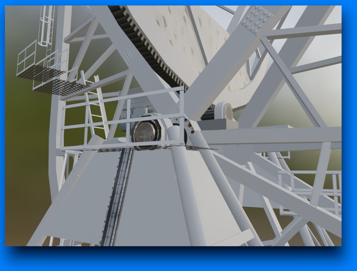 Tasmanian Mount Pleasant Radio Telescope Cambridge