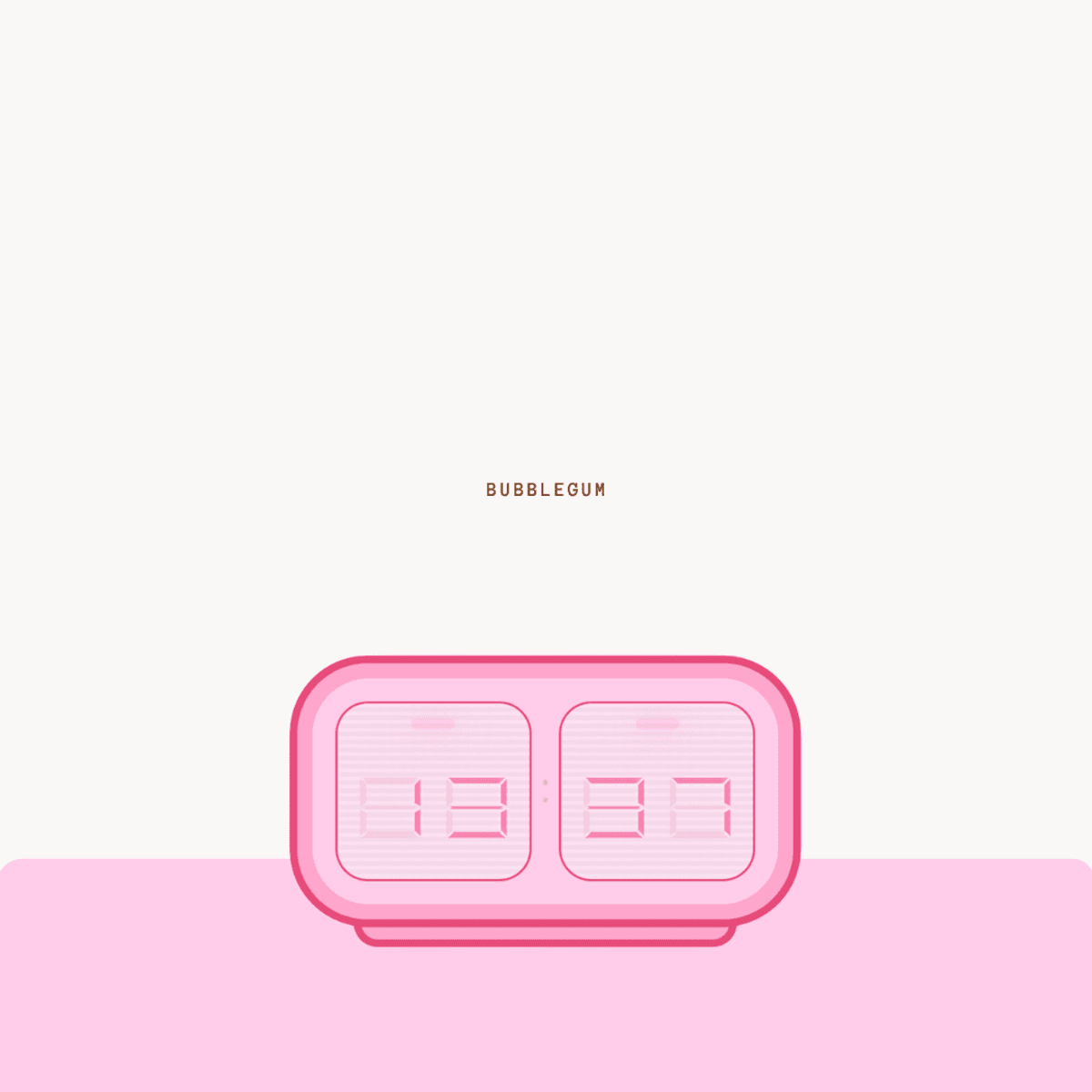 [24h Format] Pink Mix Widget Clock Pack for Notion & Dashboards