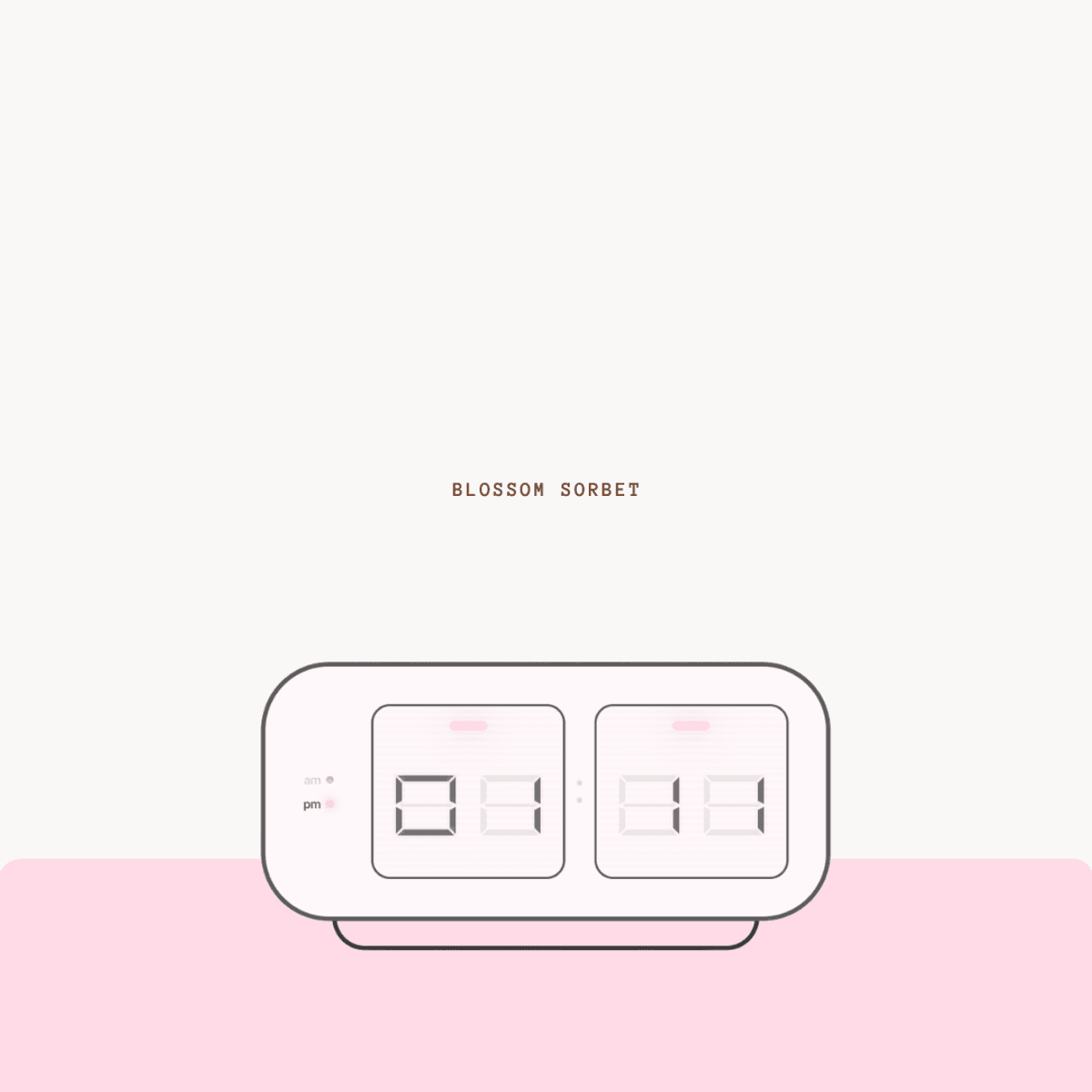 [12h Format] Pink Mix Widget Clock Pack for Notion & Dashboards