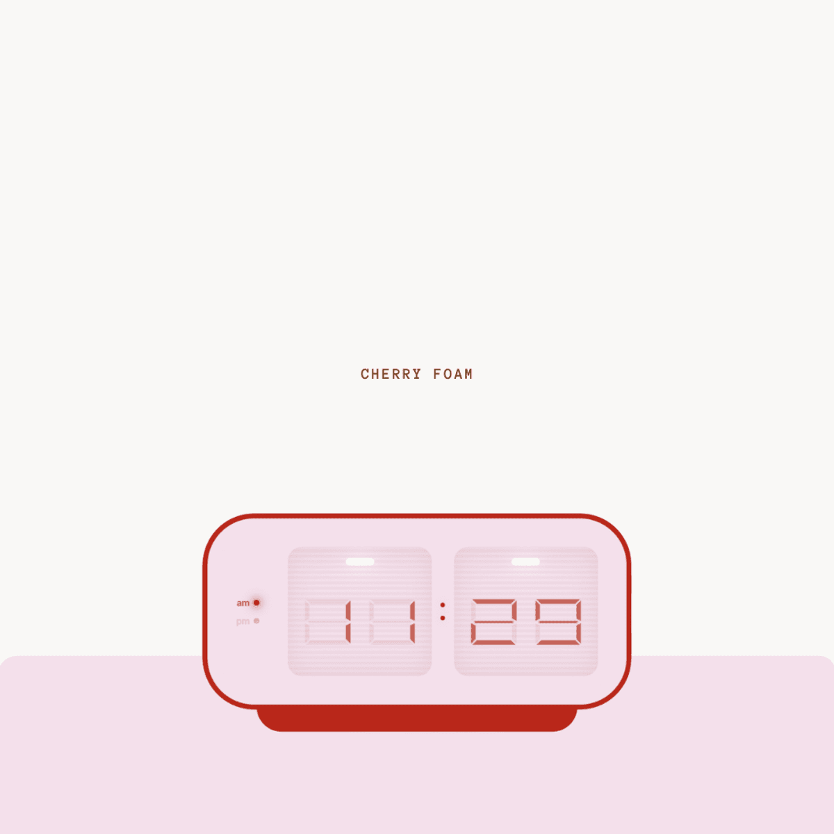 [12h Format] Pink Mix Widget Clock Pack for Notion & Dashboards