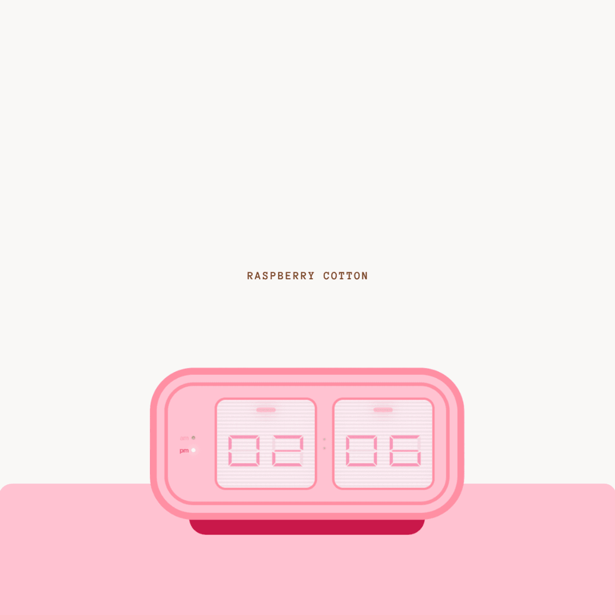 [12h Format] Pink Mix Widget Clock Pack for Notion & Dashboards