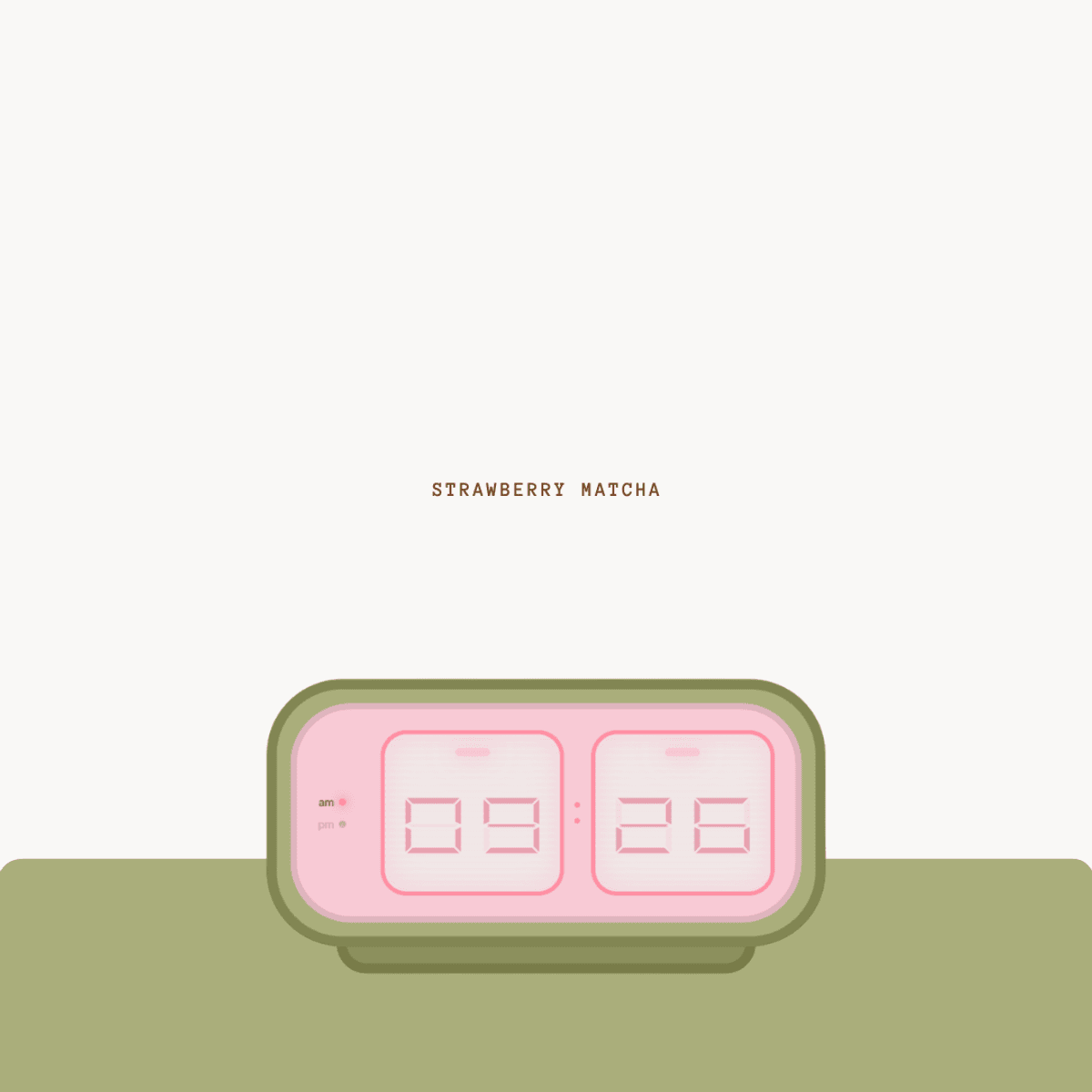 [12h Format] Pink Mix Widget Clock Pack for Notion & Dashboards