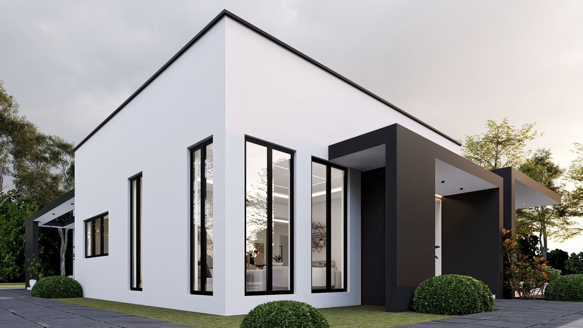 House Design Idea | Luxury Modern House Tour | 4Bedroom | 15m x 20m ...