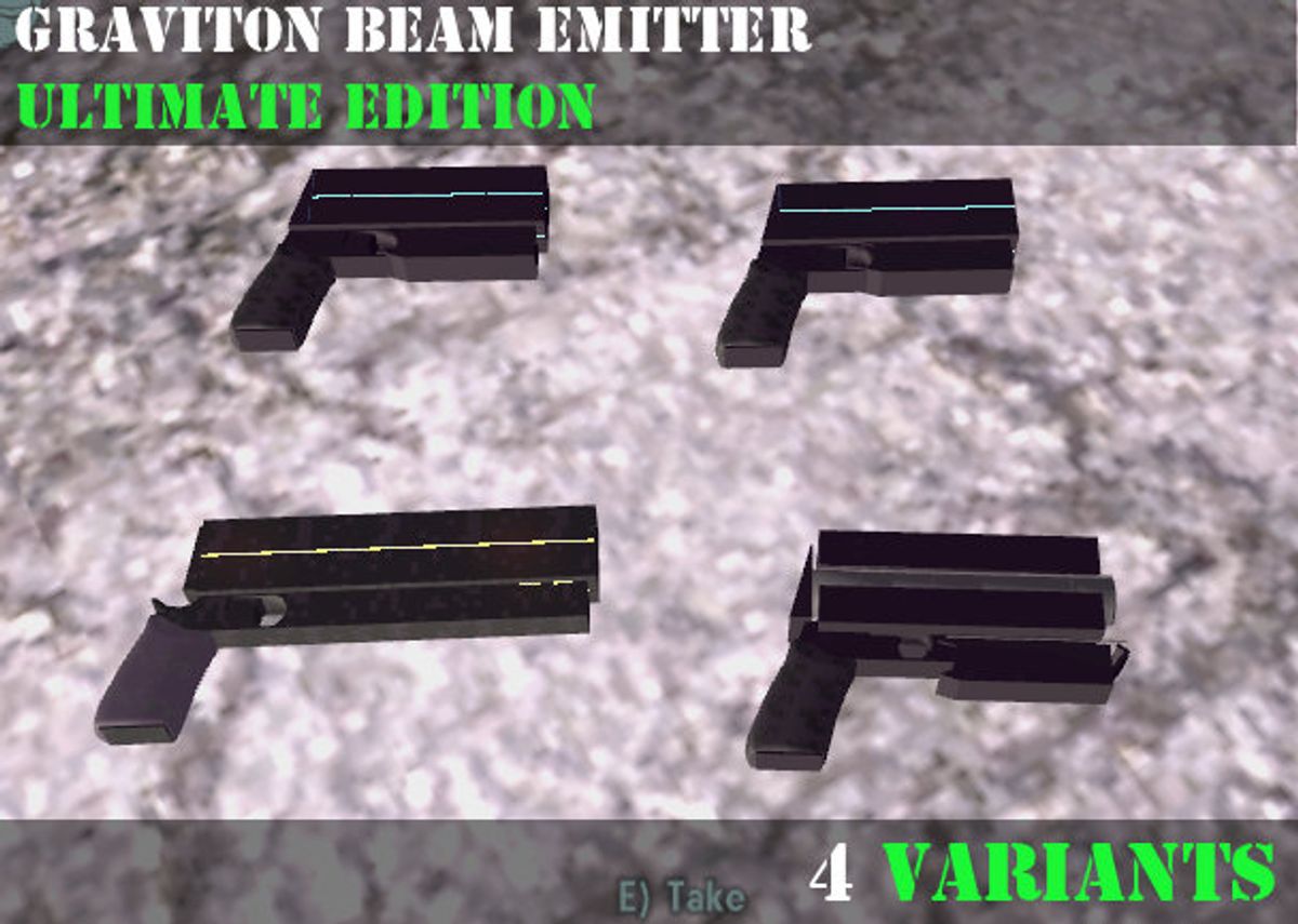 Graviton Beam Emitter - Ultimate edition