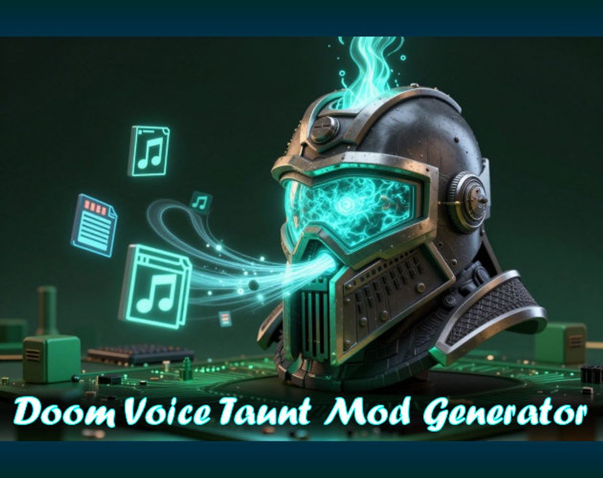 Doom Voice Taunt Mod Generator