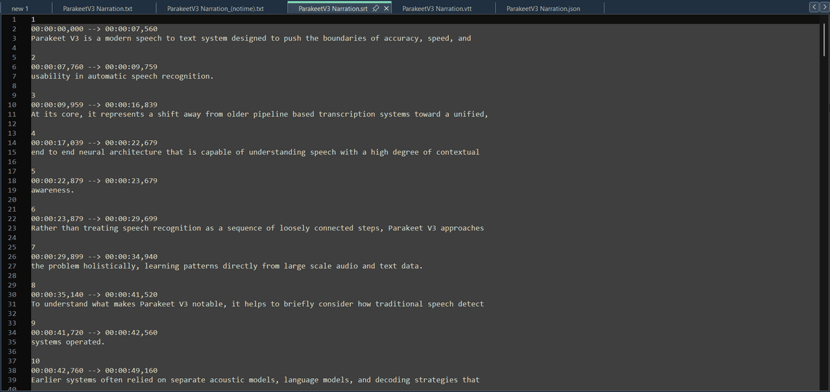 Parakeet Batch Transcriber