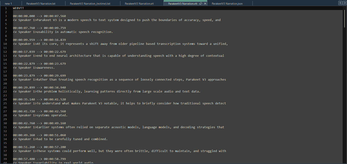 Parakeet Batch Transcriber
