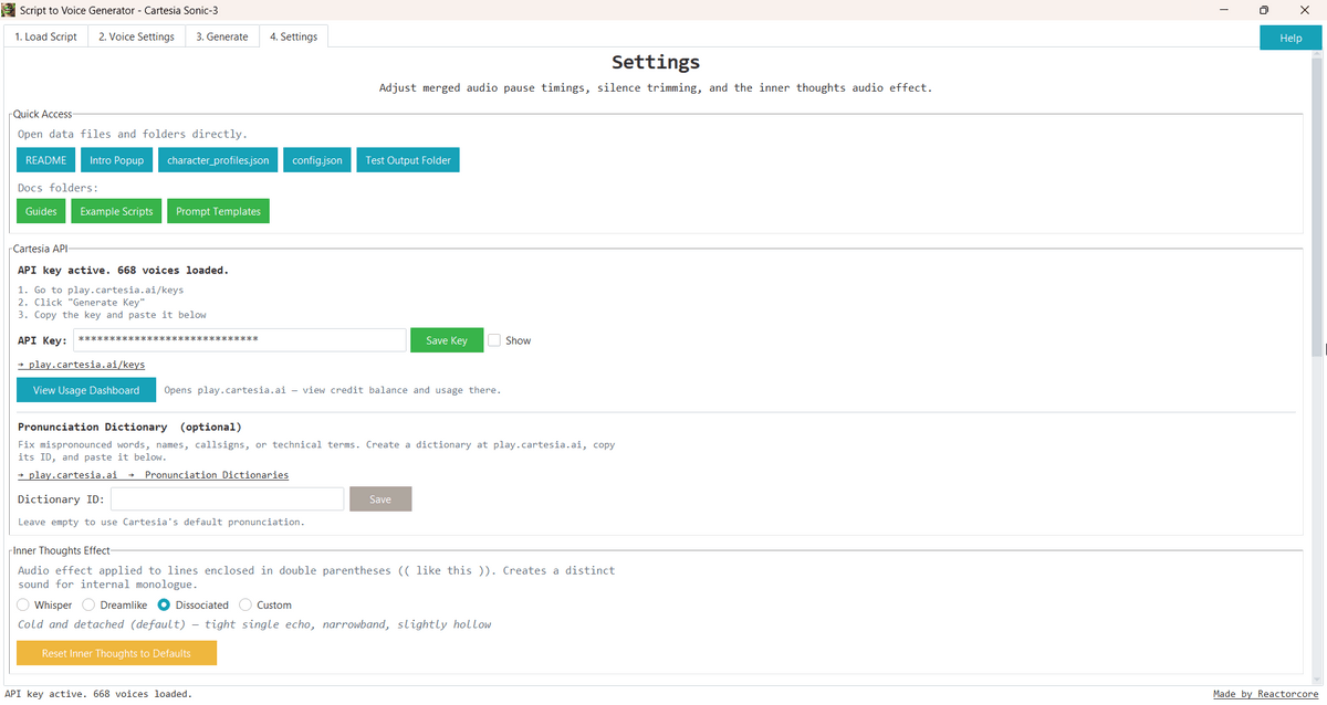 Script to Voice Generator - Cartesia Sonic-3