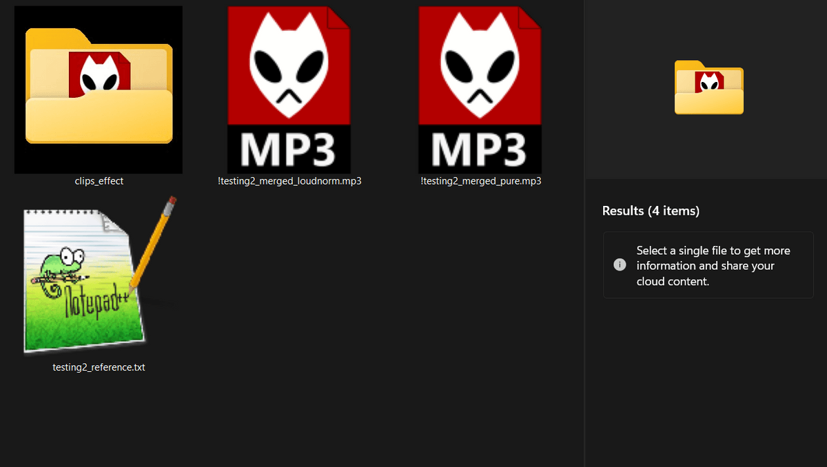 Voice Clips Merger With Effects