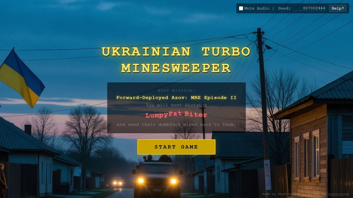 Ukrainian Turbo Minesweeper