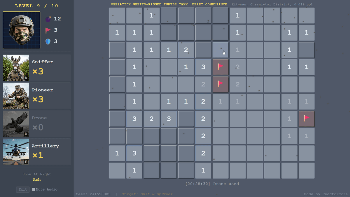 Ukrainian Turbo Minesweeper