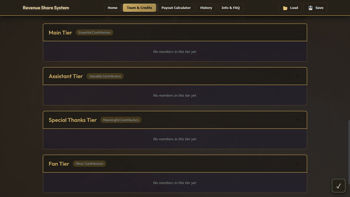 Reactorcore's Revenue Share System